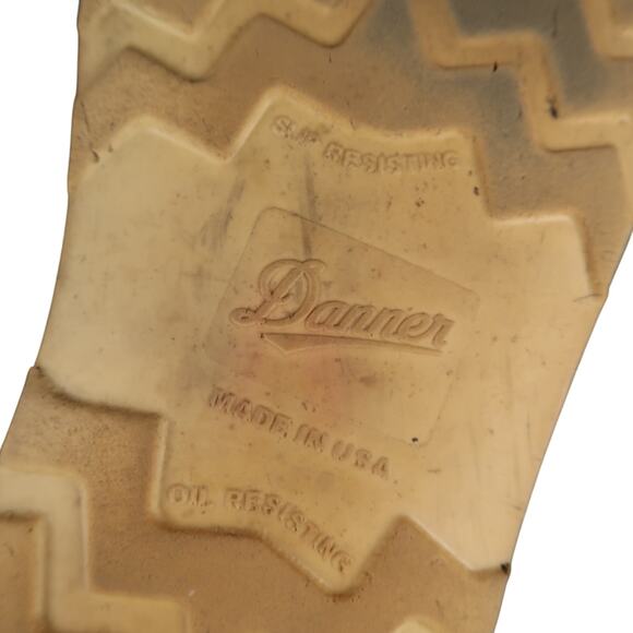 Danner Shoes Mens 10 EE Boots Leather Work Biker Bull Run Moc Toe 6" Black Shine - Picture 14 of 14